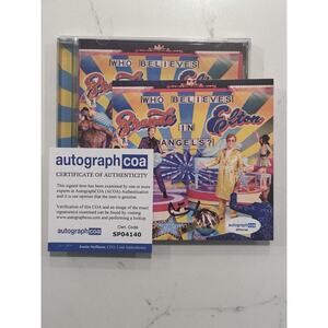 Elton John Autographed Signed CD Photo Who Believes in Angels COA ACOA #7